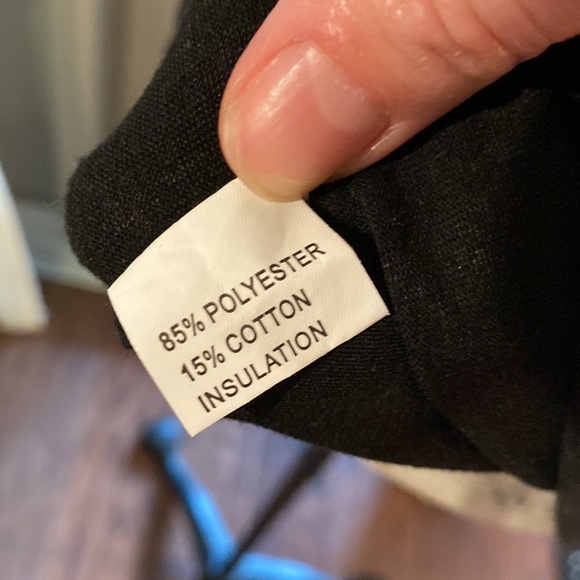 Small black shortsleeve dress with cut outs and knots at stomach waist level​ - Picture 7 of 8